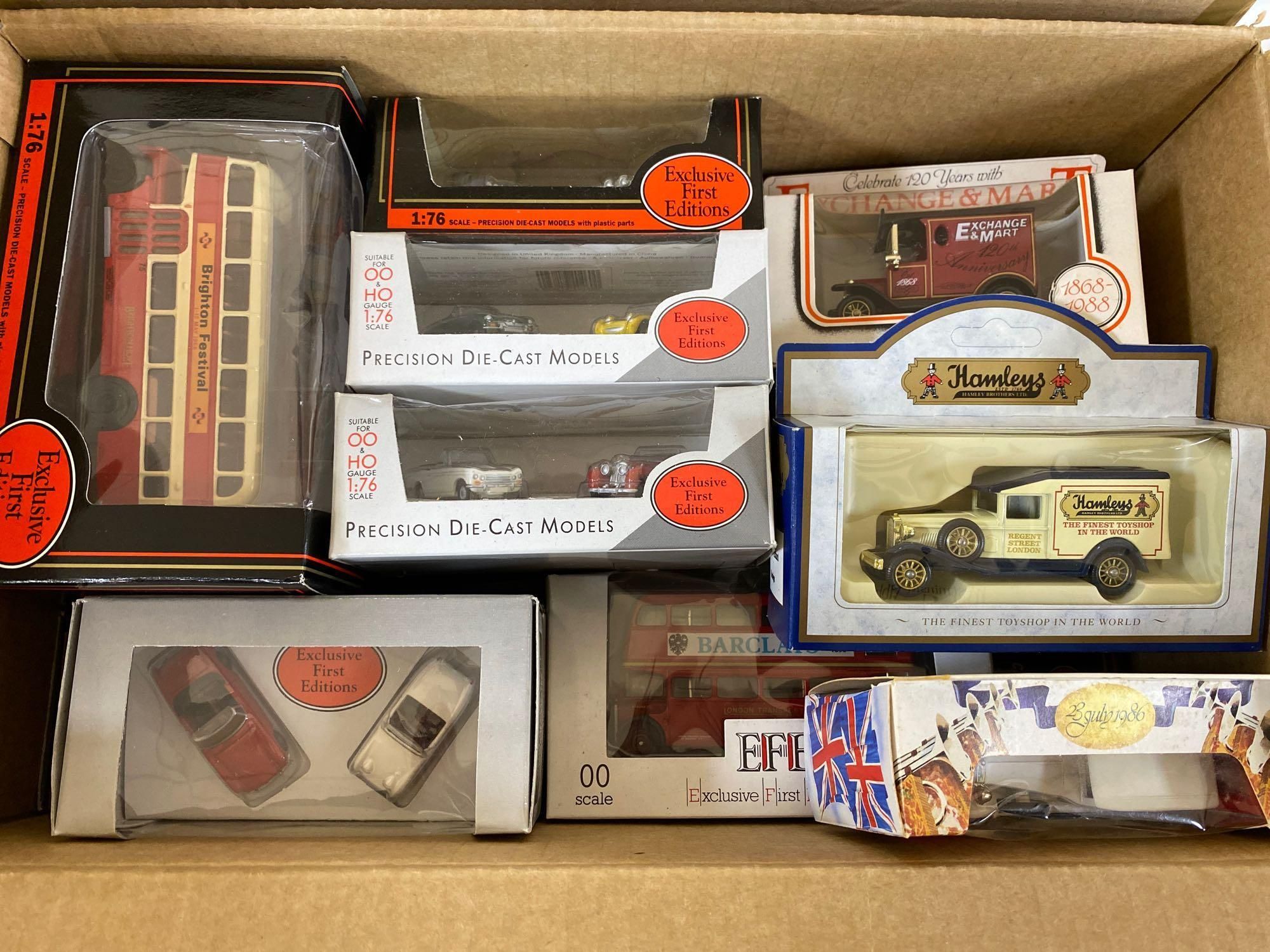 Exclusive First Editions: A quantity of die-cast toys